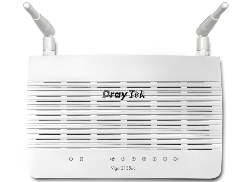 DrayTek Vigor2135ac Series Gigabit Broadband Single-WAN Router for Home/SOHO