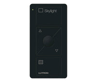 Lutron PJ2-3BRL-GBL-S06 Pico 3-Button Raise/Lower Skylight Remote - (Black | Gloss)