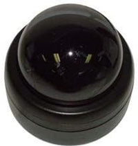 Silarius SIL-DUMMYDOME Dummy Fake Black Dome Security Camera with Motion Sensor Decoy