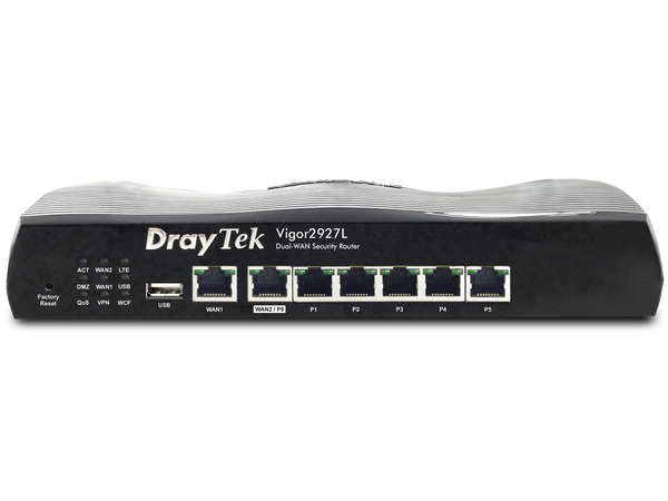 IN STOCK! DrayTek Vigor2927L LTE Series 4G LTE Embedded Dual-WAN VPN Firewall Router