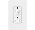 Lutron SCR-15-HDTR-SW 15 Amp Half-Dimmable Receptacle - (Biscuit | Satin)