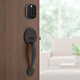 Yale YRD156-ZW2-0BP Pro SL Key-Free Touchscreen Deadbolt with Z-Wave Plus, Oil Rubbed Bronze