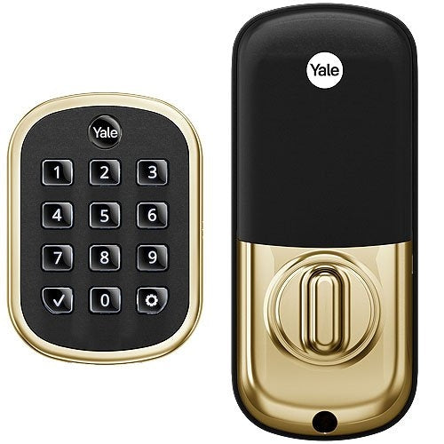 Yale YRD136-ZW2-P05 Pro Pushbutton Deadbolt Z-Wave- Key Free