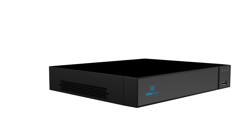 Silarius Pro Series SIL-NVR4CHPOE6 9CH total, 4-Channels 4K POE NVR Gigabit, NVR, 6TB HDD