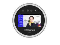 Silarius SIL-ACCESSTEMP Smart Facial Recognition Time Attendance Terminal Temperature Measurement NDAA Compliant
