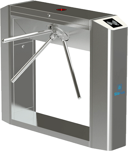 Silarius SIL-TURNSTILE3ARMSS Smart Turnstiles Device - Stainless Steel