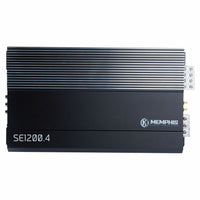 Memphis Audio SE1200.4 Street Edge Series 4-Channel Amplifier - 75 x 4 at 2-Ohms