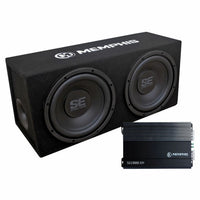 Memphis Audio SE210 Dual 10" Loaded SE Enclosure With SE2000.1DF 500 Watt Amplifier