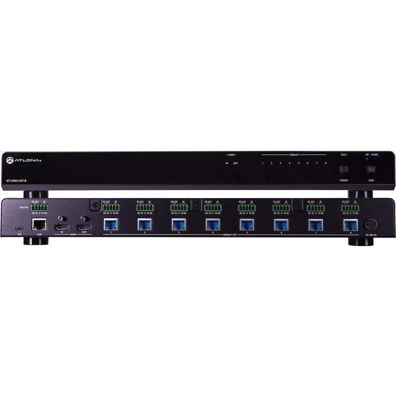 Atlona® AT-UHD-CAT-8 4K/UHD 8-Output HDMI to HDBaseT Distribution Amplifier