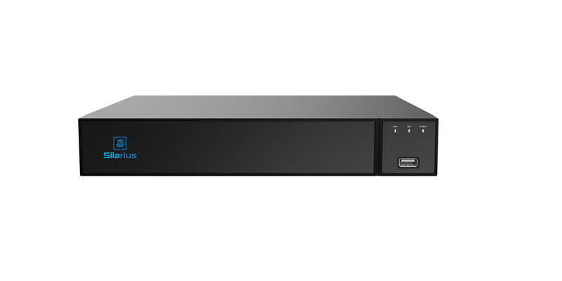 Silarius Pro Series SIL‐XVR4CH8 XVR (DVR+NVR) 4CH BNC, 8TB HDD