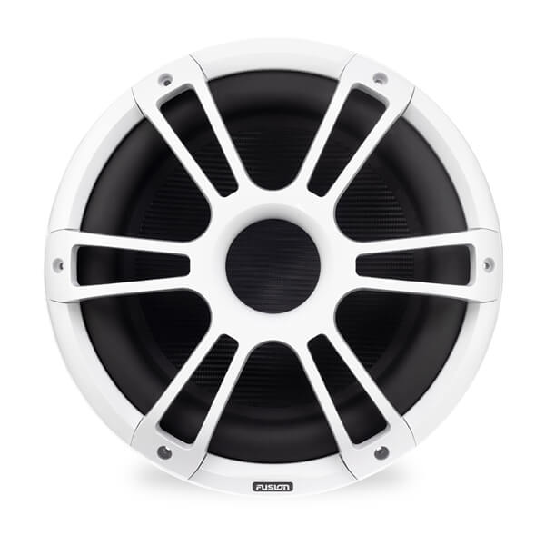 Fusion® 010-02436-10 Signature Series 3 12" 1,400 Watt Sports White Marine Subwoofer with CRGBW