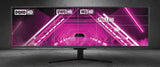 IN STOCK! Dark Matter by Monoprice 49in Curved Gaming Monitor - 32:9, 1800R, 5120x1440p, DQHD, 120Hz, Adaptive Sync, VA