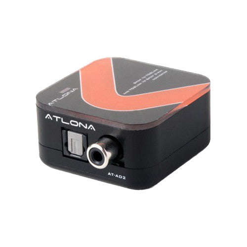 Atlona® AT-AD2 Optical/Digital Coaxial Audio 2-Way Converter