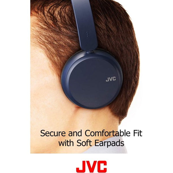 IN STOCK! JVC HAS35BTA On-Ear Wireless Bluetooth® Headphones with Microphone (Blue)