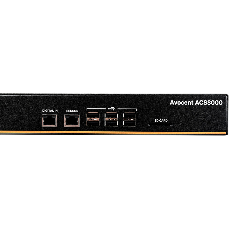 Vertiv ACS8032MDDC-400 32-Port ACS8000 Console System with single AC Power Supply