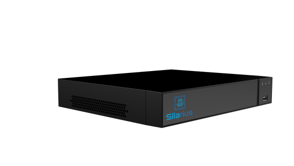 Silarius Pro Series SIL-NVRAI16 36-Channels 4K AI NVR Gigabit 12MP Face Recognition, Face comparison, NVR, No HDD