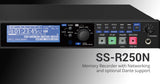 Tascam SS-R250N Memory Recorder with Networking and Optional Dante Support