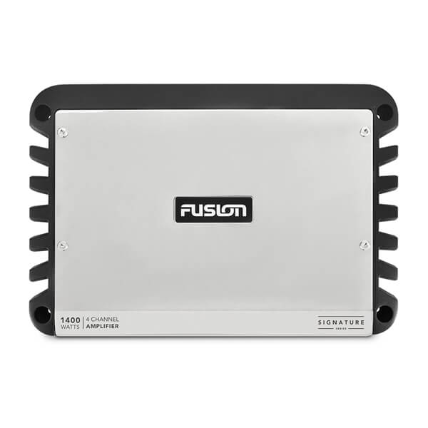 Fusion® 010-01969-00 Signature Series 4 Channel 1400-Watt Marine Amplifier