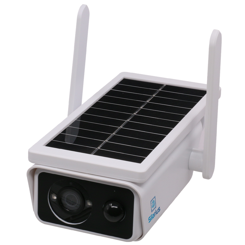 Silarius SIL-SOLARB3MPWIFI36 Bullet 3MP 3.6MM Solar Powered WiFi Camera (external removable 3W Solar Panel)