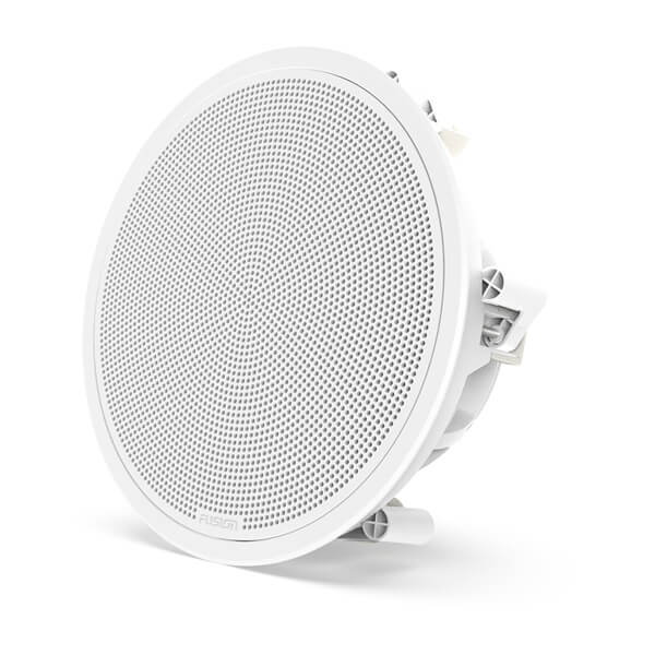 Fusion® 010-02301-00 FM Series 10" 400-Watt Round White Flush Mount Marine Subwoofer