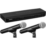 Shure BLX288/PG58 H10 Dual-Channel Wireless Handheld Microphone System with PG58 Capsules