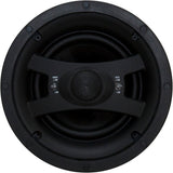 EARTHQUAKE ECS6.5  EDGELESS 6.5" IN-CEILING SPEAKERS 12DB XOVER +/- 3DB SWITCHES, ROUND GRILLES