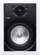 EARTHQUAKE IMAGE-6X 6.5" 2WAY IN WALL 1" SWIVEL TWEETERS PUSH TERMINALS 3DB CROSSOVER