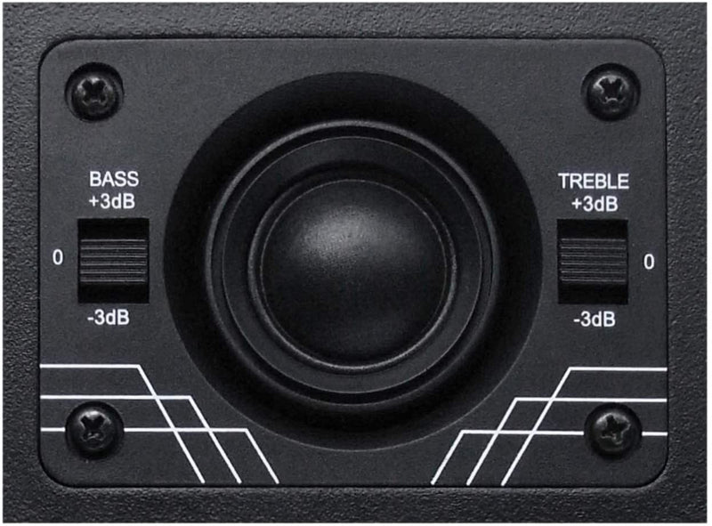 EARTHQUAKE IMAGE-6X 6.5" 2WAY IN WALL 1" SWIVEL TWEETERS PUSH TERMINALS 3DB CROSSOVER