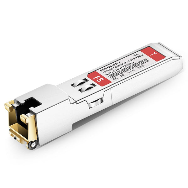 Silarius SIL-CSFP100M 10/100/1000BASE-T SFP SGMII Copper RJ-45 100m Transceiver Module