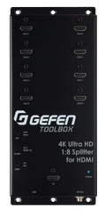 Gefen GTB-HD4K2K-148C-BLK 4K DCI & ULTRA HD 1:8 HDMI Splitter w/ Cascading Out