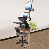 Tripp Lite WWSSDC WorkWise Standing Desk-Clamp Workstation