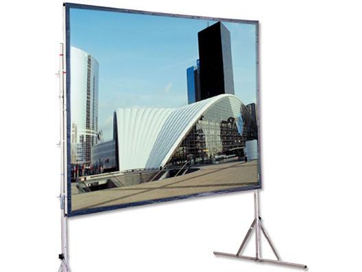 Draper 218089 Folding Portable Front Projection Screen w/ Heavy Duty Legs