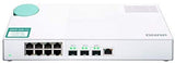 QNAP QSW-308-1C 10GbE Switch, with 3-Port 10G SFP+