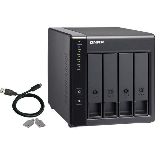 QNAP TR-004-US 4-Bay USB 3.0 RAID Expansion Enclosure