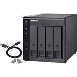 QNAP TR-004-US 4-Bay USB 3.0 RAID Expansion Enclosure