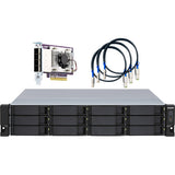 QNAP TL-R1200S-RP-US 12-Bay 2U Rackmount Sata JBOD Expansion Unit