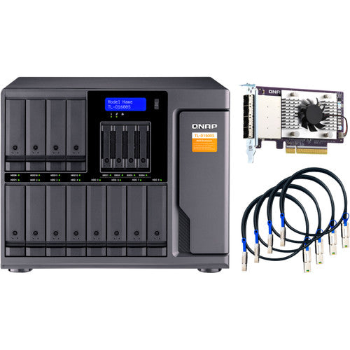 QNAP TL-D1600S-US 16-Bay Desktop Sata JBOD Expansion Unit