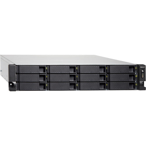 QNAP TS-H1283XU-RP-E2236-32G-US QuTS Hero Edition 12-Bay NAS Enclosure