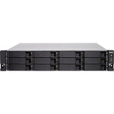 QNAP TS-H1283XU-RP-E2236-128G-US QuTS Hero Edition 12-Bay NAS Enclosure