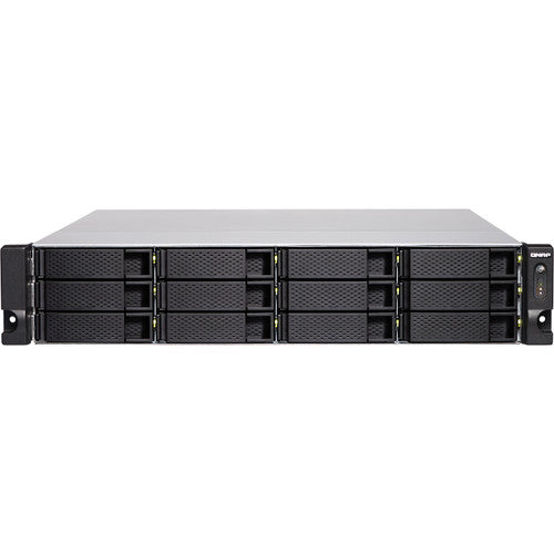 QNAP TS-H1283XU-RP-E2236-32G-US QuTS Hero Edition 12-Bay NAS Enclosure