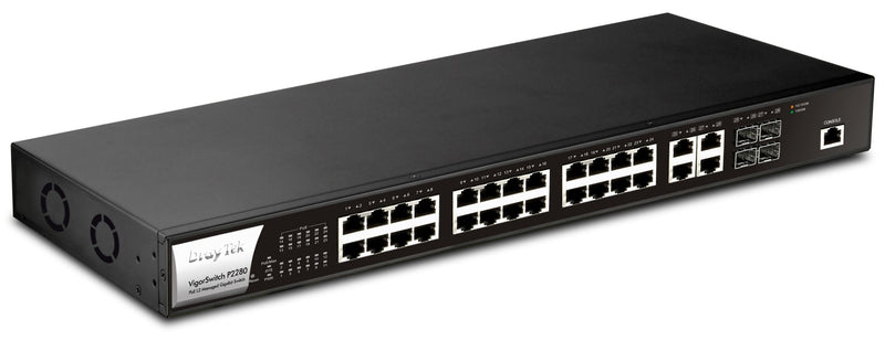 DrayTek VigorSwitch G2280x Layer 2+ Managed Gigabit switch