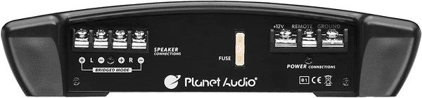 Planet Audio TR1000.2 Torque Series 1,000 Watt 2-Channel Full-Range Class AB Amp