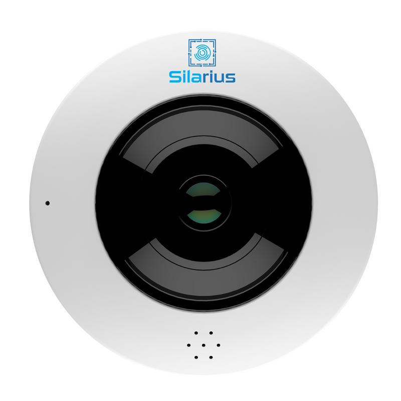 Silarius Pro Series SIL-F4MP 4MP WiFi Fisheye Camera 360 Degrees (NDAA Compliant)