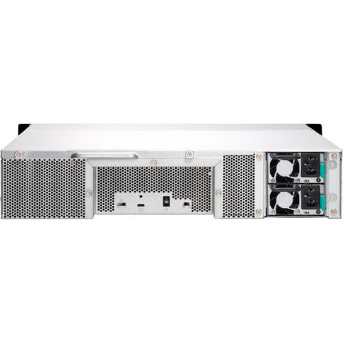 QNAP TL-R1200C-RP-US 12-Bay 2U RM USB-C 3.1 Gen2 10Gbps JBOD Expansion Unit