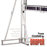 Draper 221032 Truss-Style Cinefold Manual Projection Screen (15 x 20')