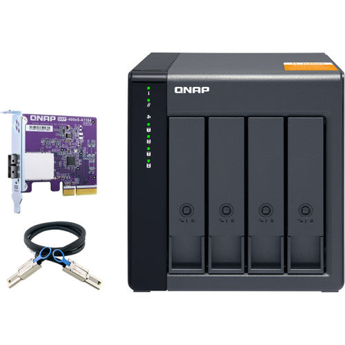 QNAP TL-D400S-US 4-Bay Desktop Sata JBOD Expansion Unit