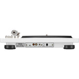 DENON DP-400 WHITE HI-FI TURNTABLE WITH SPEED AUTO SENSOR