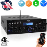 Pyle PDA6BU 200-Watt Bluetooth® Stereo Amp Receiver with USB & SD™ Card Readers