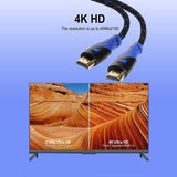 Silarius HDMI Cable (20 Feet) Ultra HDMI 2.0V Support 4K 2160P, 1080P, 3D, Audio Return and Ethernet - 1 Pack 20'