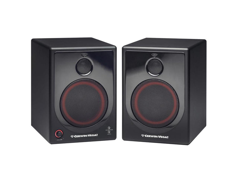 Cerwin-Vega XD5 XD-5 - 5" Active Desktop Monitor System (Pair) ***Open-Box***